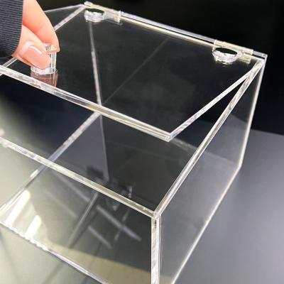 開閉式アクリルボックス