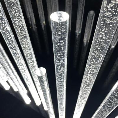 泡入り丸棒演出什器